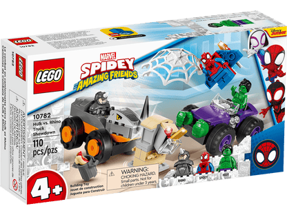 LEGO 10782 Hulk vs. Rhino Truck Showdown - Marvel Spidey 4+