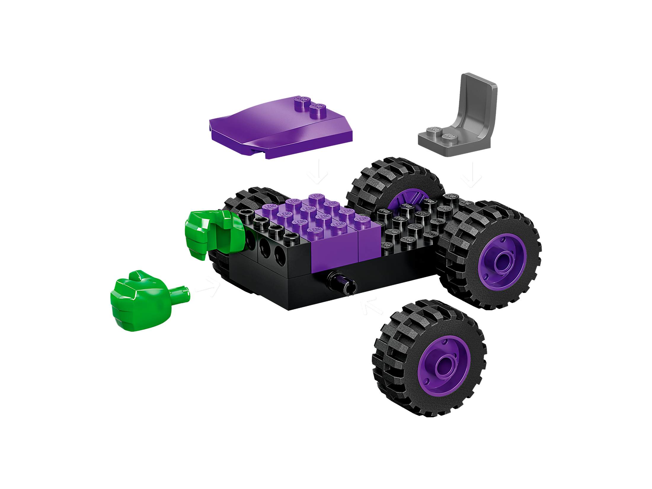 LEGO® 10782 Hulk vs. Rhino Truck Showdown - Marvel Spidey 4+