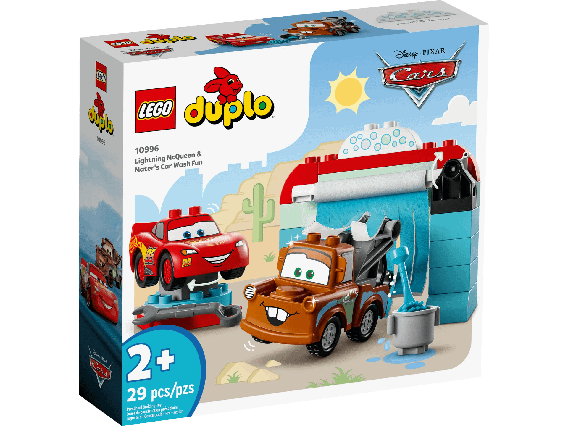 LEGO 10996 Lightning McQueen & Mater's Car Wash Fun - Duplo