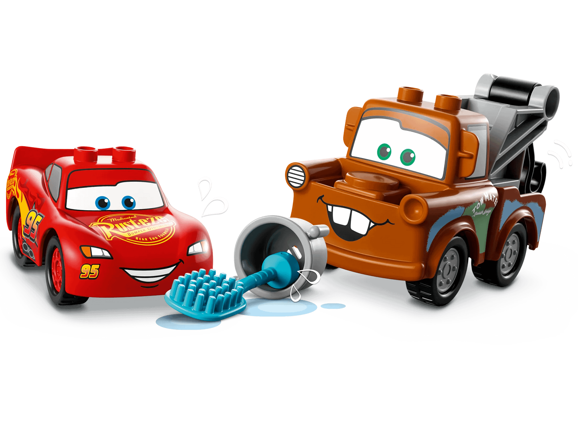 LEGO 10996 Lightning McQueen & Mater's Car Wash Fun - Duplo