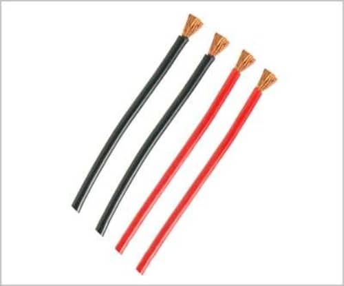TY1 -  SILICONE TY4065 BATT WIRE14G RED/BLACK 1METER