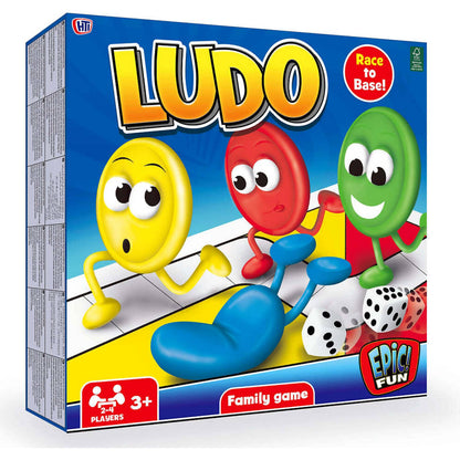 Hti -  Toys - Ludo Game Family Game Epic Fun!
