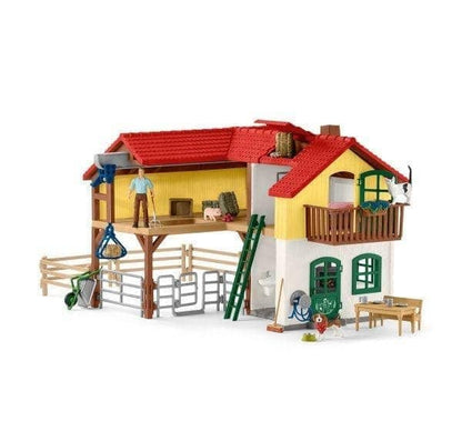 Schleich - Large Farm House Animal Playset