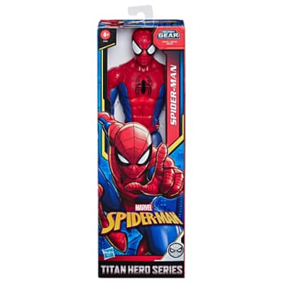 Marvel -  Spider-man Titan Hero Series Spider-man 12-inch-scale Super Hero Action Figure Toy  Hasbro