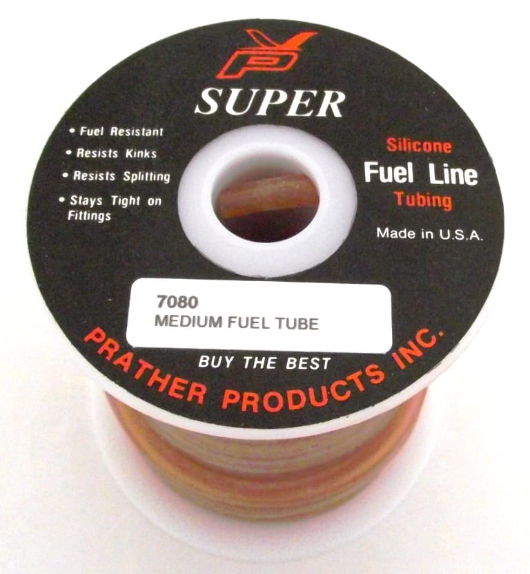 PRATHER -  SILICON FUEL TUBE MEDIUM 30 FOOT ROLL