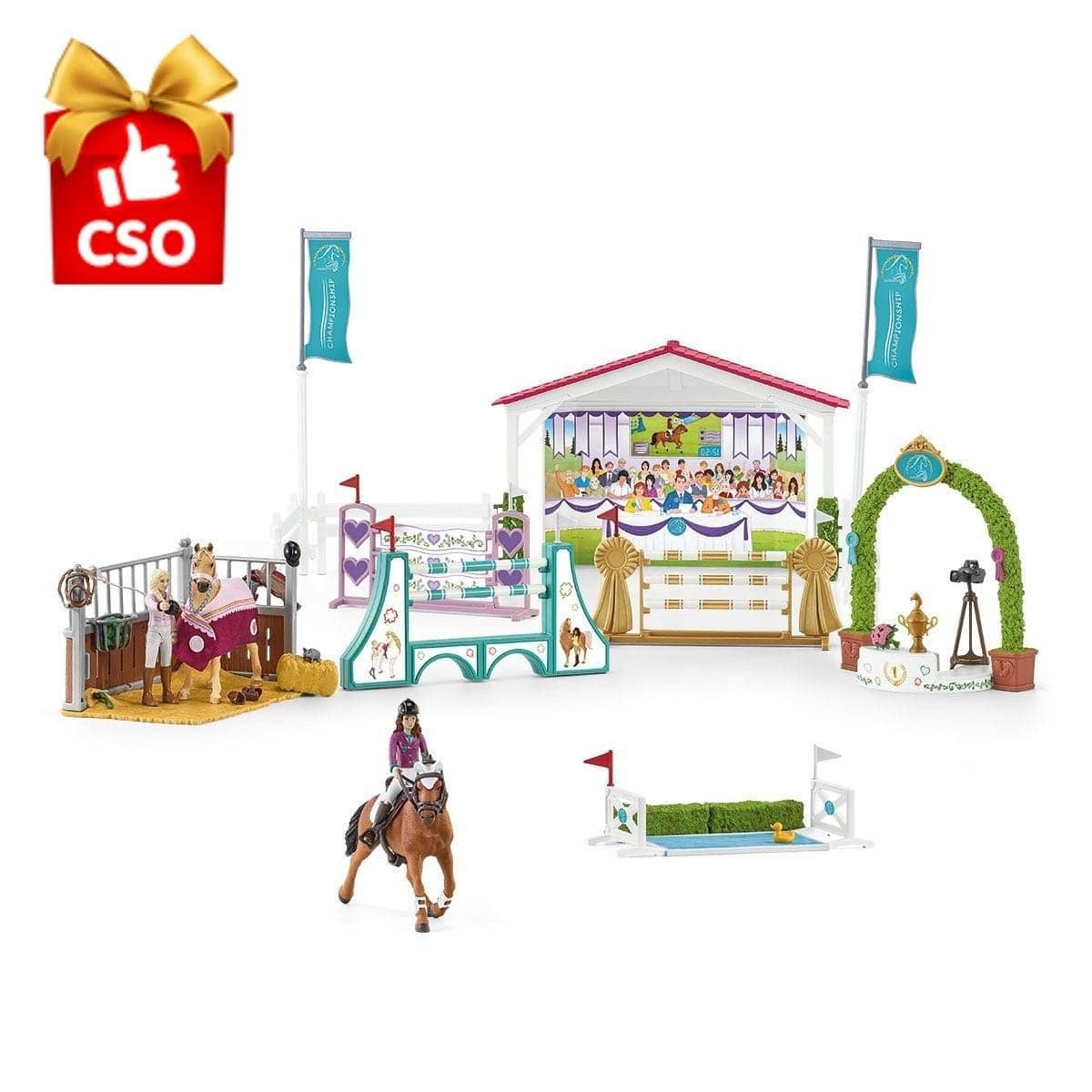 Schleich - Friendship Horse Tournament  Animal Playset