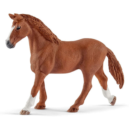 Schleich - Horse Club Hannahs Guest Horses With Ruby The Dog  Animal Playset