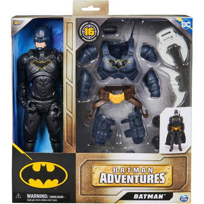 Dc -  Comics - 12'' Batman Adventures With 16 Armor Accessories