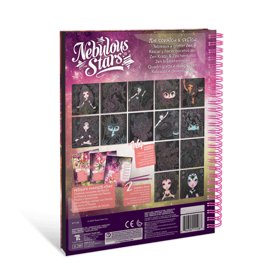Nebulous Stars - Zen Scratch & Sketch Creative Book