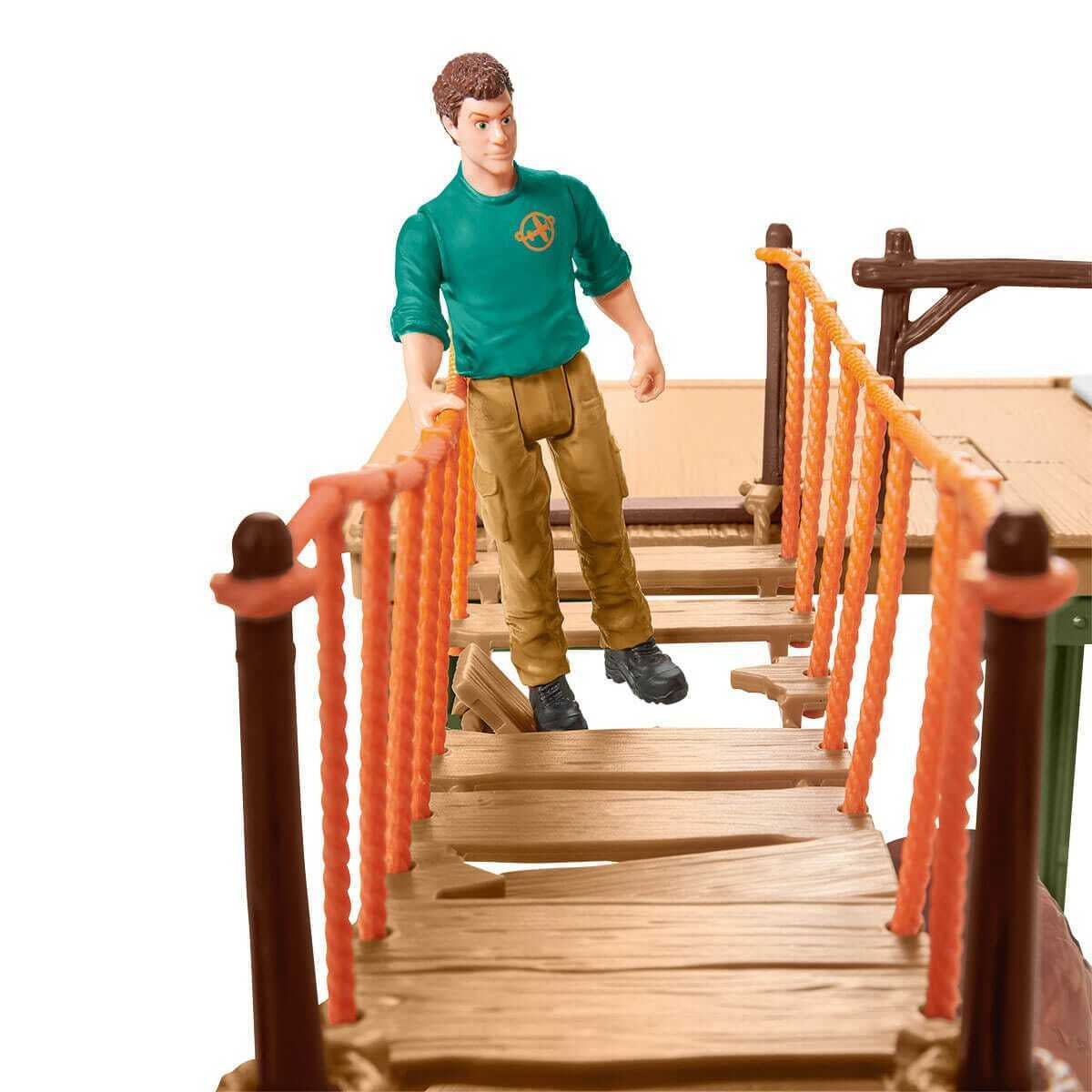 Schleich - National Geographic Kids - Ranger Adventure Station - Wild Life Figurine