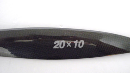XOAR -  PROP 20X10 HOLLOW CARBON FIBRE 2 BLADE