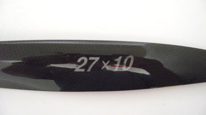 XOAR -  PROP 27X10 HOLLOW CARBON FIBRE 2 BLADE