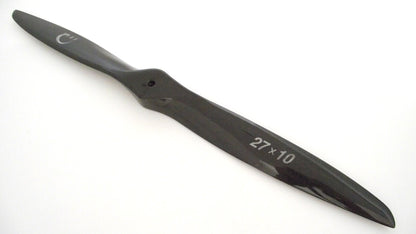 XOAR -  PROP 27X10 HOLLOW CARBON FIBRE 2 BLADE