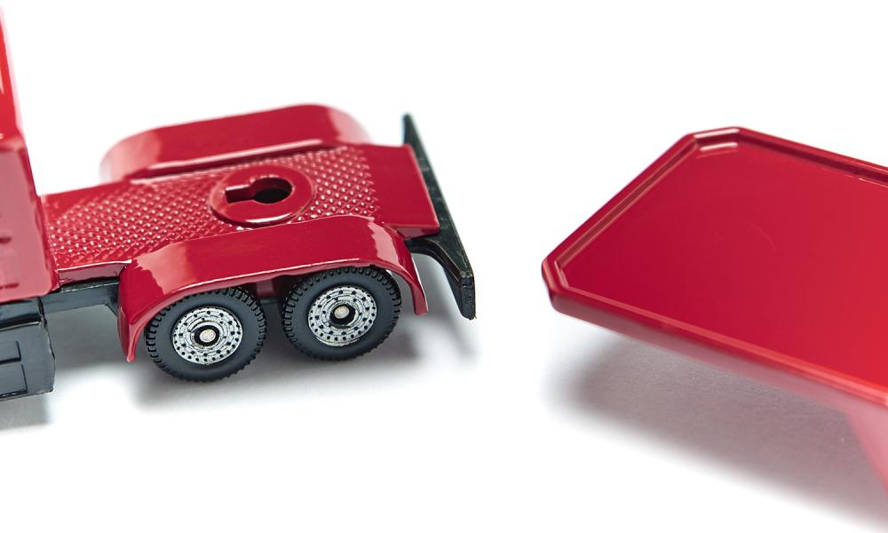 Siku - Low Loader With Boat Transport  Load-up