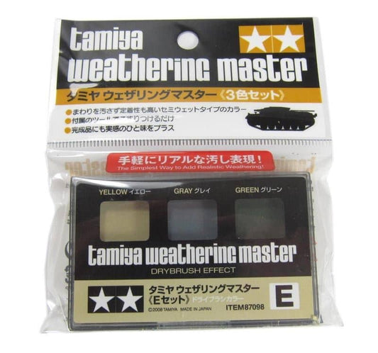 TAMIYA -  WEATHERING MASTER E SET 87098