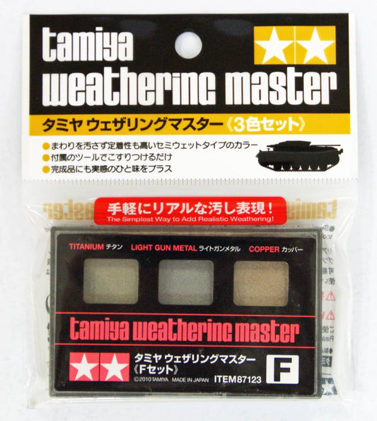 TAMIYA -  WEATHERING MASTER F SET 87123