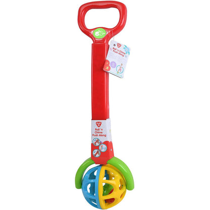 Playgo Toys Ent. Ltd - Roll N Chime Push Along