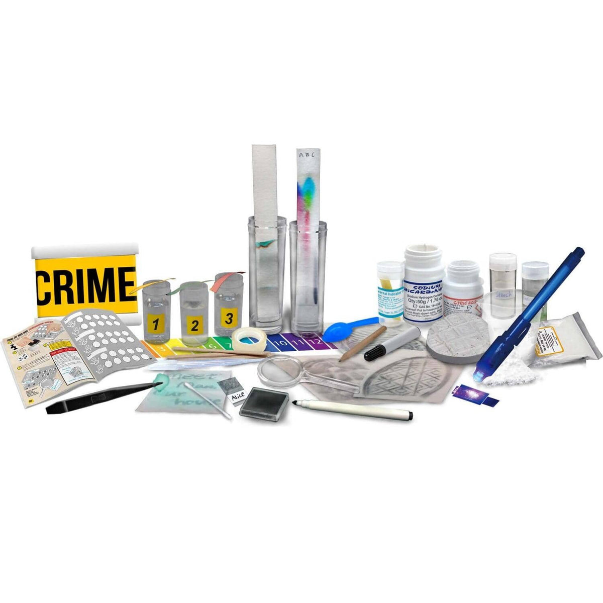Forensic Computer Kit Australian Geographic - Forensic Science Lab Kit