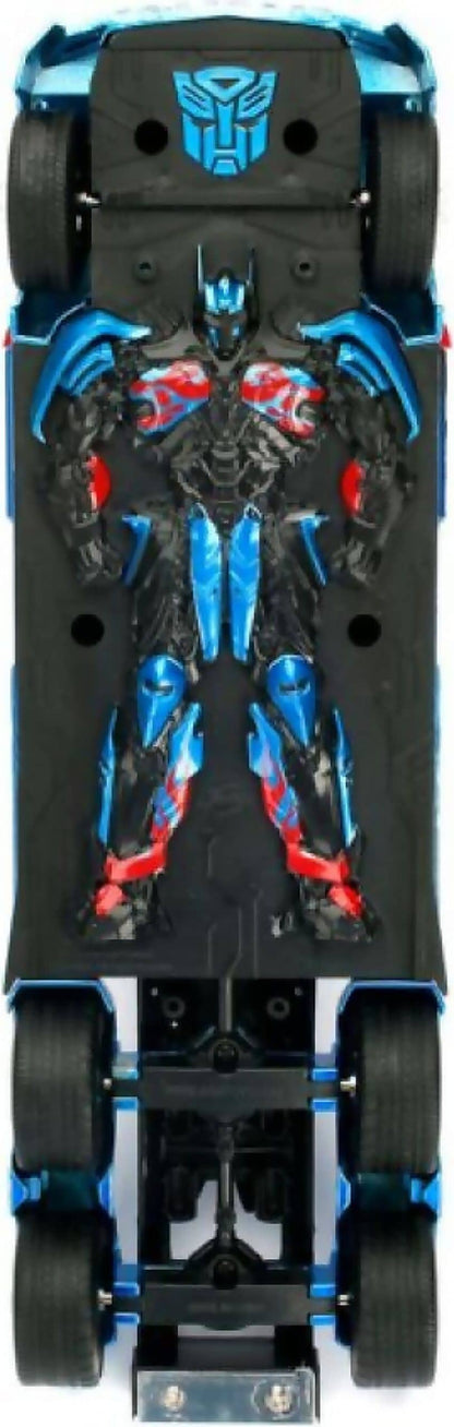 Jada Toys - Hollywood Rides 1:24 Die-Cast Optimus Prime Western Star Truck - Transformers 5 The Last Knight Collectible