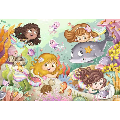 Ravensburger - Fairies And Mermaids Jigsaw Puzzle 2 X 12pc