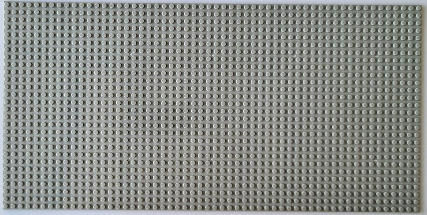 BASEPLATE 28x56 Studs L/grey Generic Brand
