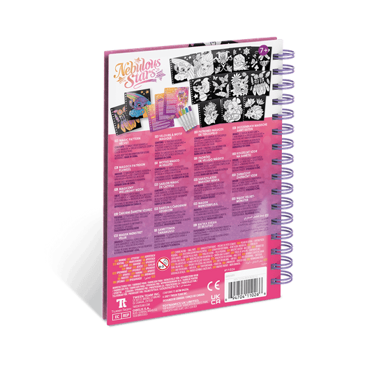 Nebulous Stars - Magic Pattern Velvet Small Creative Book