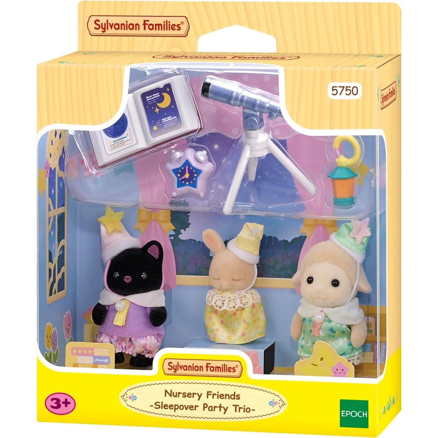 Sylvanian Families - Nursery Friends Sleepover Party Trio Playset