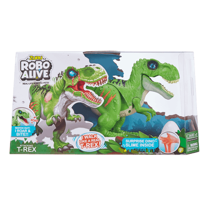 Zuru - Robo Alive Dinosaur With Slime Assorted Colors