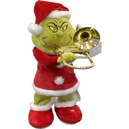 Cotton Candy - Xmas Dr. Seuss Grinch Animated Trombone