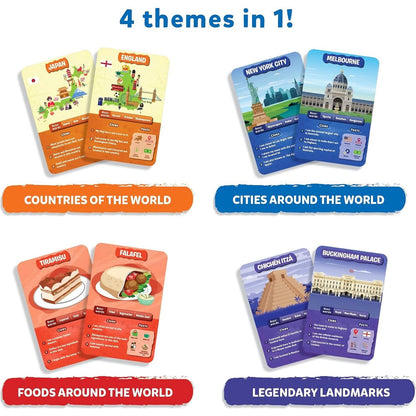 Skillmatics - Around The World With Guess In 10 Board Game