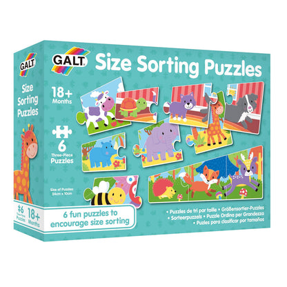GALT - Size Sorting Puzzles - Educational Activity Kit