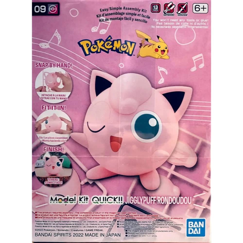 Pokemon -  Model Kit Quick!! 09 Jigglypuff