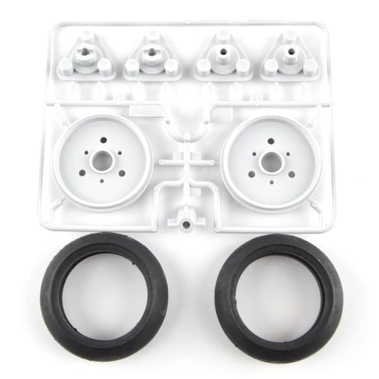TAMIYA -  NARROW TYRES SET 58MM  T70145  PLASTIC MODEL KIT