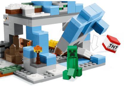 LEGO 21243 The Frozen Peaks - Minecraft