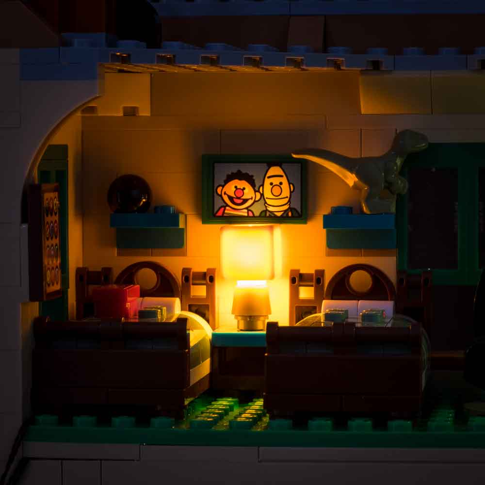 Light My Bricks - LIGHT KIT for LEGO 123 Sesame Street 21324
