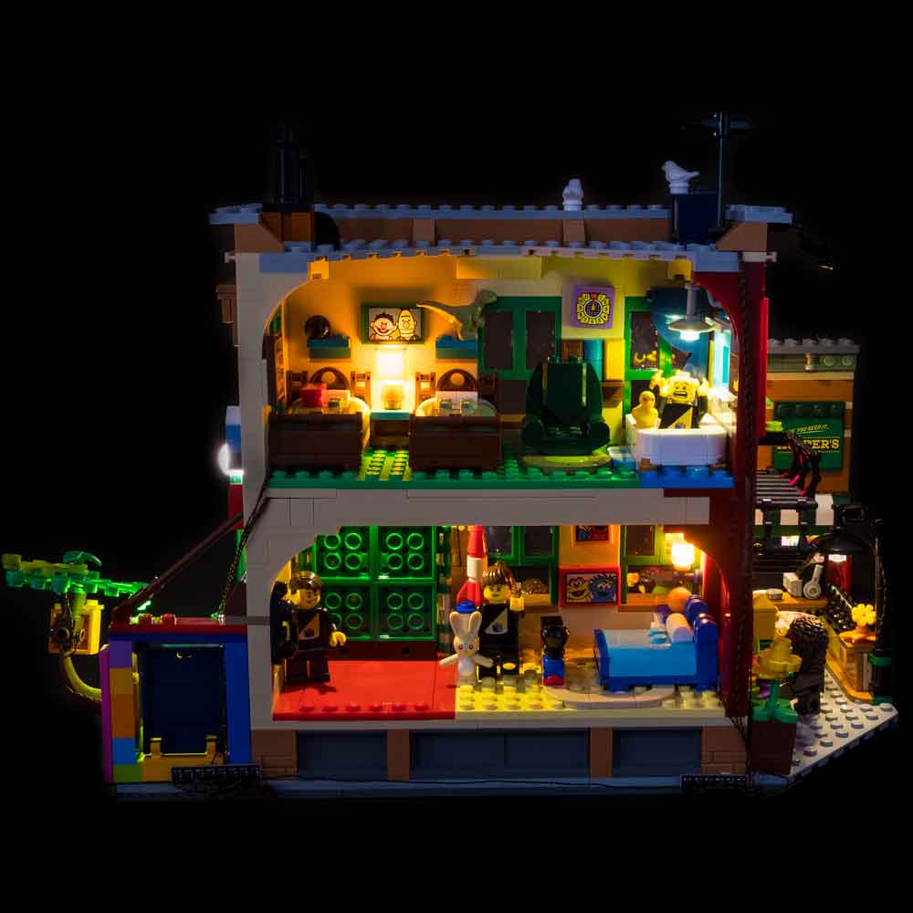 Light My Bricks - LIGHT KIT for LEGO 123 Sesame Street 21324