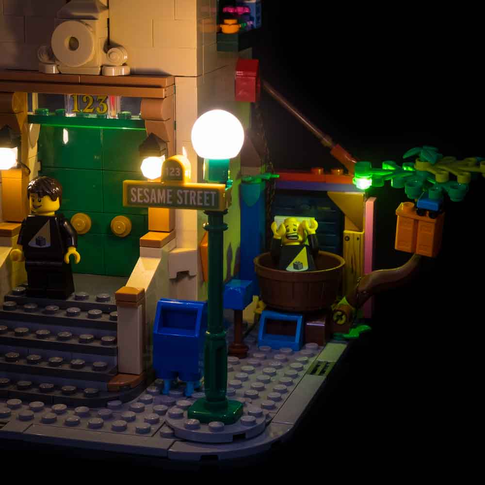 Light My Bricks - LIGHT KIT for LEGO 123 Sesame Street 21324