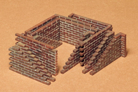 TAMIYA -  BRICK WALL  T35028  PLASTIC MODEL KIT