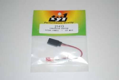 TY1 -   ADAPTER FUTABA RX FEMALE TO JST MALE TY25026
