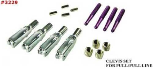 TY1 -  RUDDER  PULL-PULL  SET 2 NO WIRE TY3239