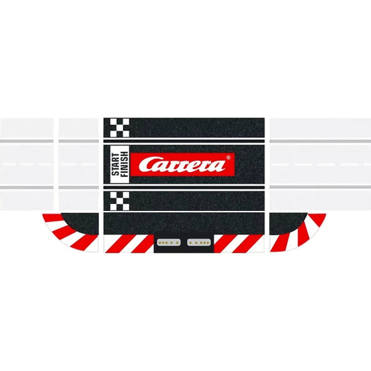 Carrera -  Evolution 1:24 Accessories - Evolution Connecting Section & Track Piece 34.5cm - Slot Car Track Accessories