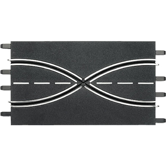 Carrera -  Digital 1:32 Accessories - Lane Change Section (2) Track parts each 34.5 cm each - Slot Car Track Accessories also Suits 1:24 & Evolution