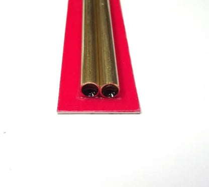 K&S METAL #9825 BRASS ROUND TUBE 7X300MM 2PCS