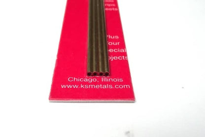 K&S METAL #9832 BRASS ROUND TUBE 2X300 4PCS