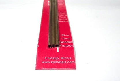 K&S METAL #9834 BRASS ROUND TUBE 3X300 3PCS
