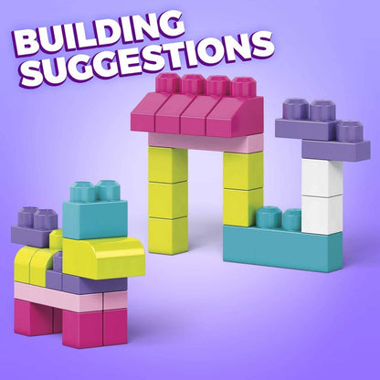 Mega Bloks - First Builders Big Building Bag (pink)  Mattel