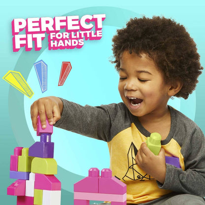 Mega Bloks - First Builders Big Building Bag (pink)  Mattel