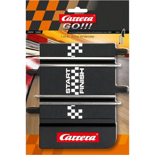 Carrera -  GO 1:43 - GO!!! Connecting section (from 2017) Model No.20061666 - Slot Car Track Accessories