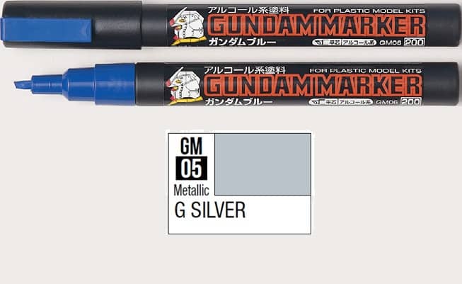 GUNDAM -  MARKER SILVER GM05