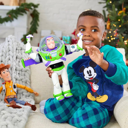 Disney -  Pixar - Toy Story Buzz Lightyear Space Ranger Interactive Talking Action Figure 12-inch